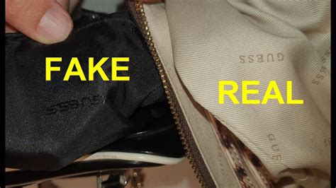 original guess bags vs fake|guess handbags examples.